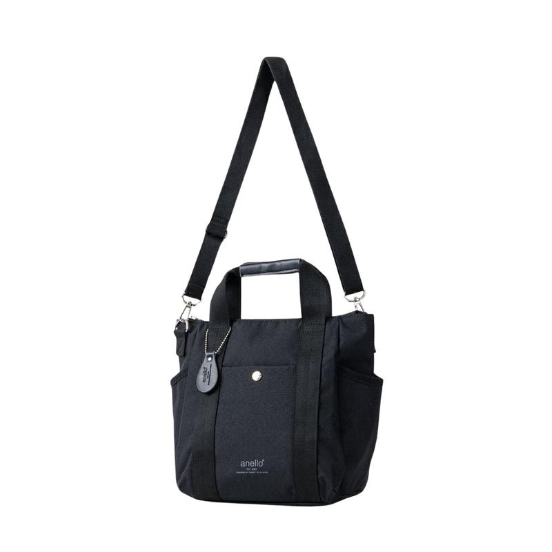 Anello Berry 2Way Mini Tote Bag (Black)