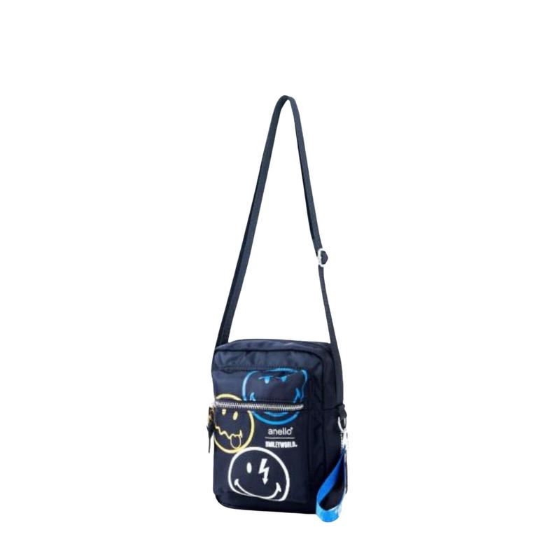 Anello SmileyWorld Charm Mini Shoulder Bag (Black)