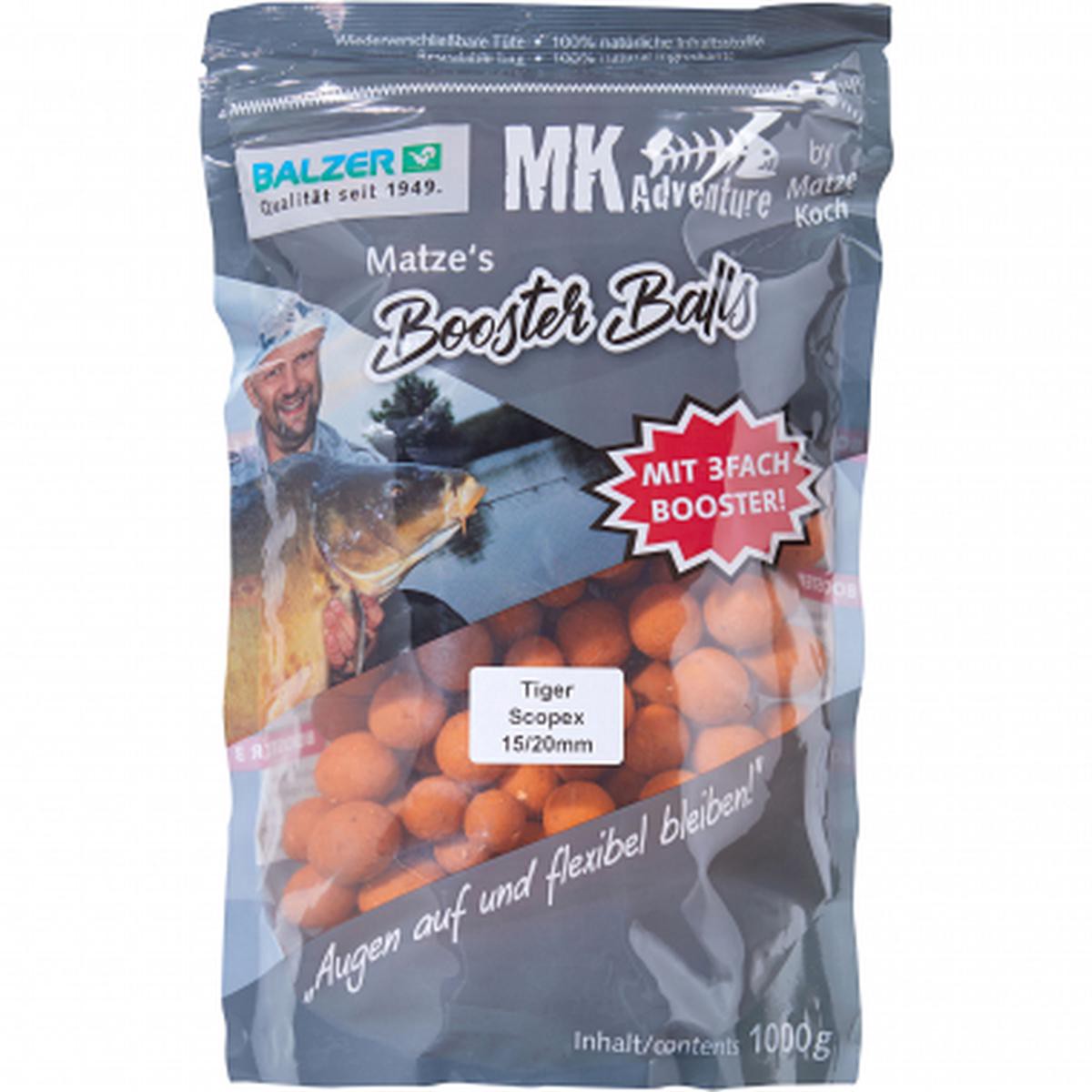 Boilies Booster Balls Special Edition (Tiger NutScopex)