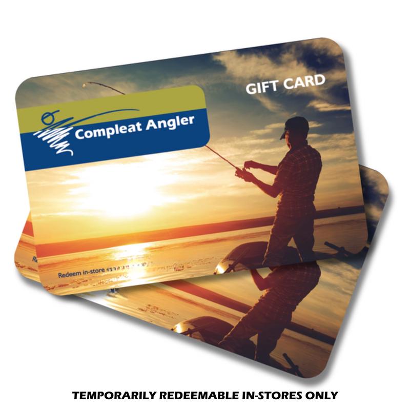 Compleat Angler Physical Gift Card - $150