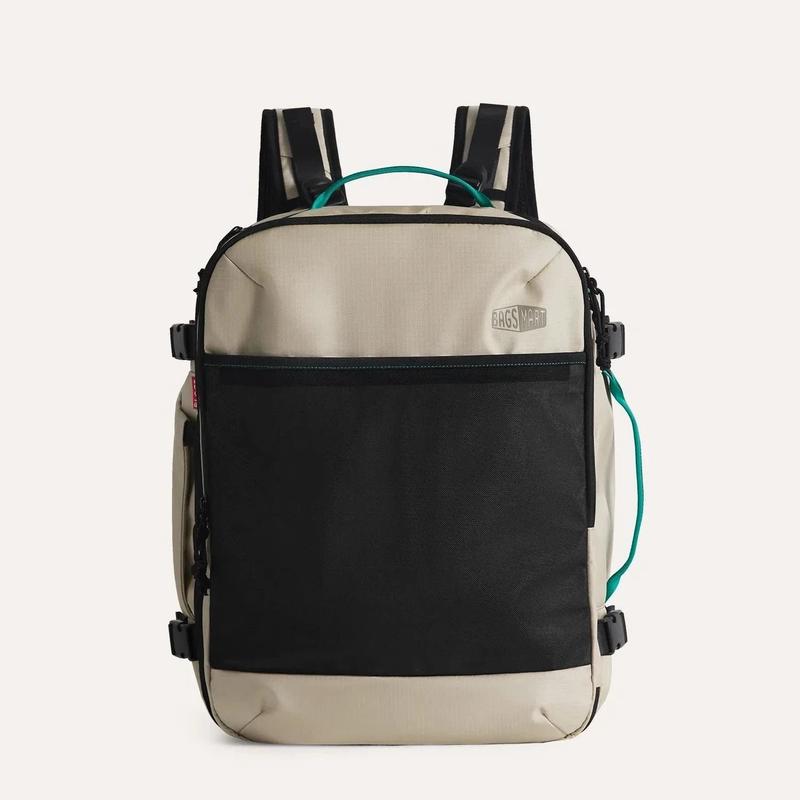 Bagsmart Blast Pro Quick Access Carry On Travel Backpack 40L (Beige)