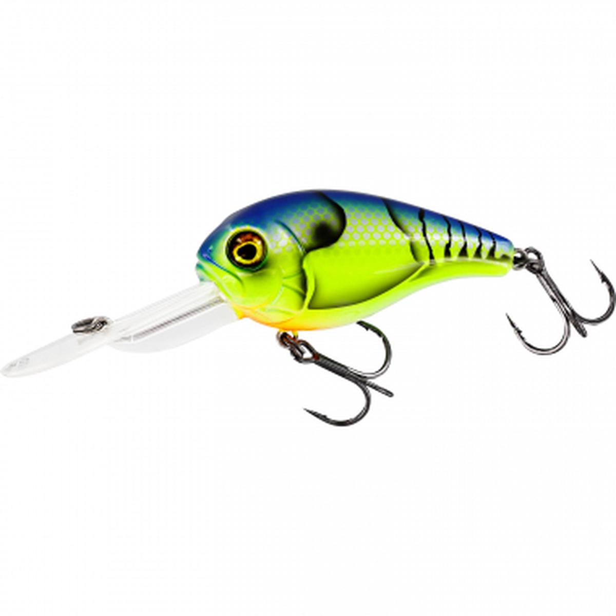 Crankbait Megabite DR (Chartreuse Blue Craw)