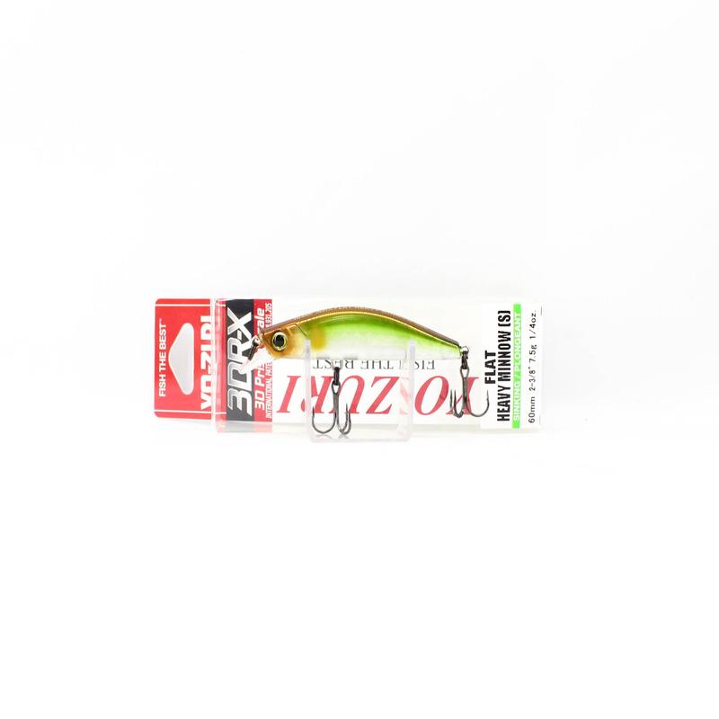 Yo Zuri 3DR-X Flat Heavy Minnow 60S Sinking Lure R1542-MGSA (4794)