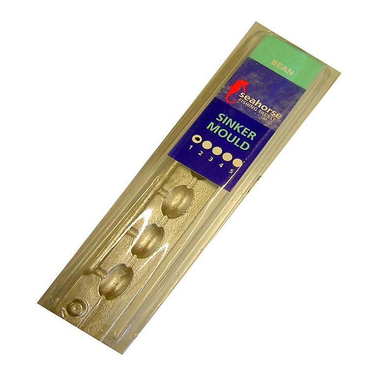 Seahorse Lead Bean Sinker Mould