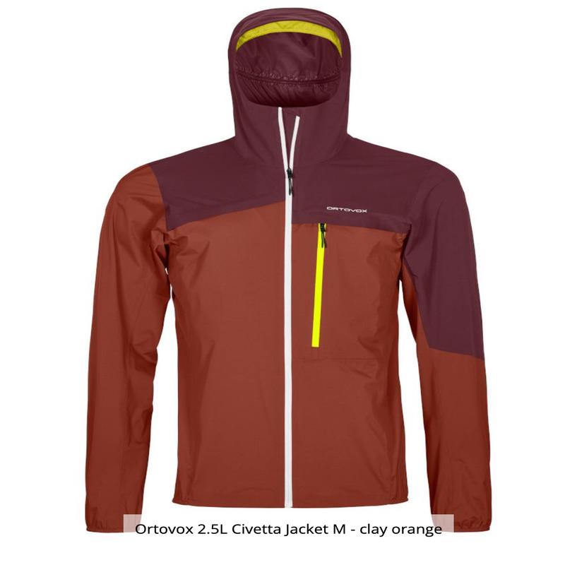 2.5L CIVETTA JACKET M - Clay Orange