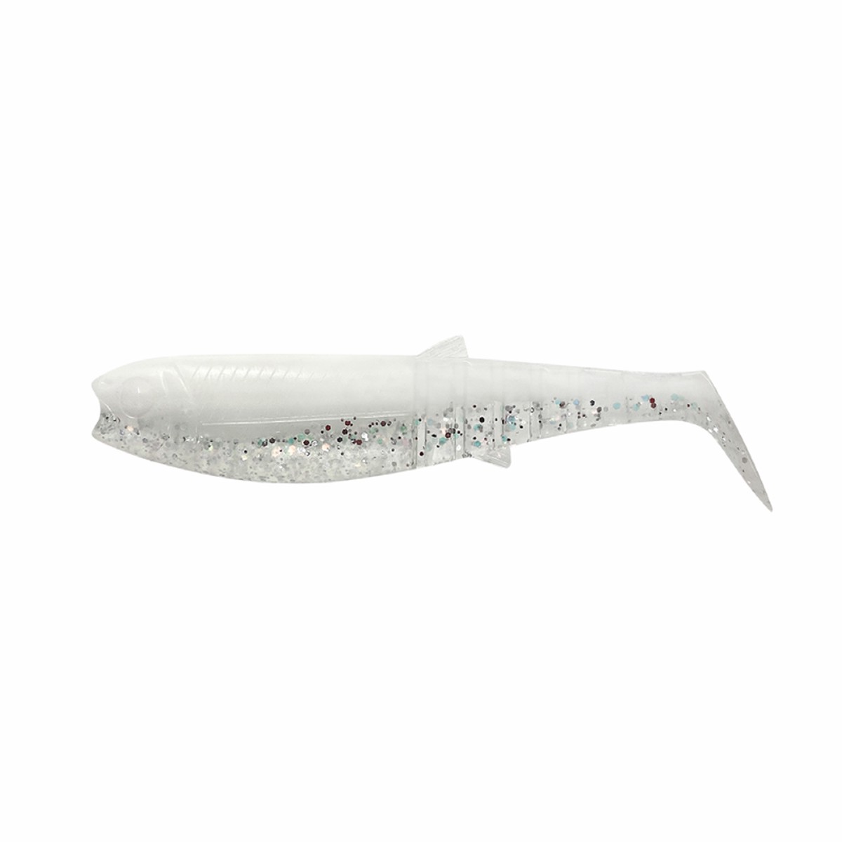 Savage Gear Cannibal Shad 12.5cm 20g White Flash