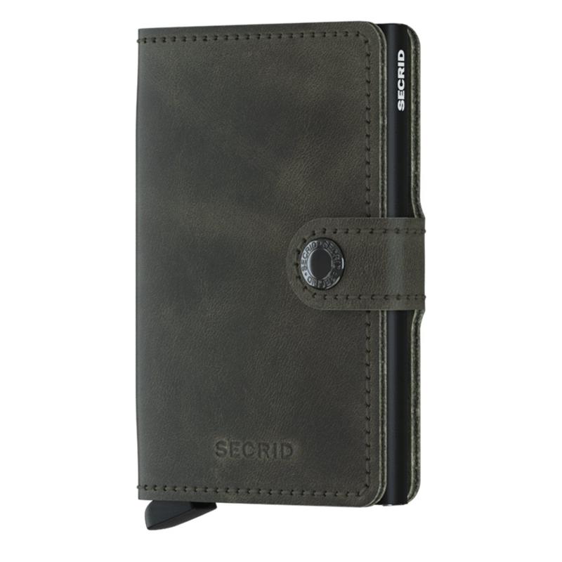 Secrid Miniwallet - Vintage Olive Black