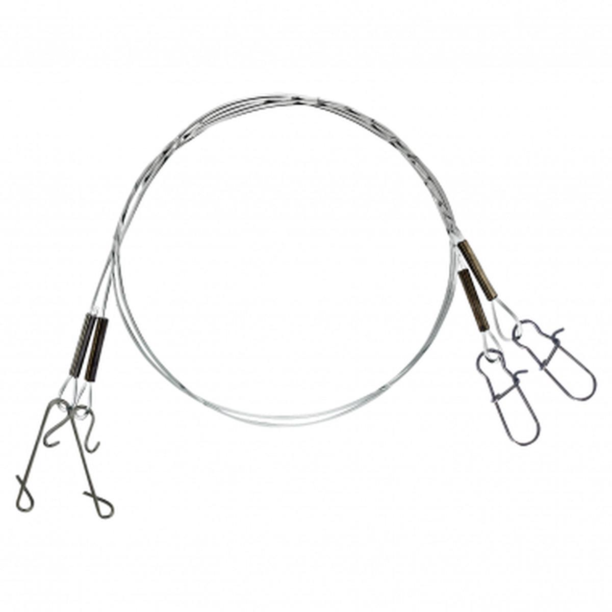Fluorocarbon Rig with Snap and No Knot