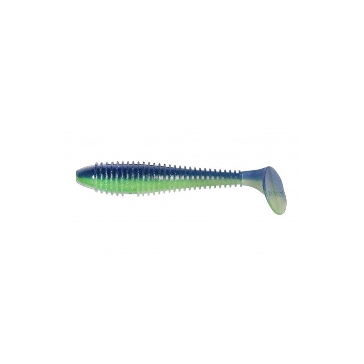 Keitech Swing Impact Fat 3.8'' #23 BLUE CHARTREUSE 6pcs.