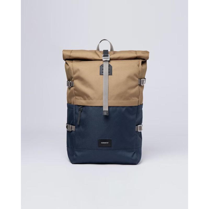 Sandqvist Bernt Backpack - Multi Marsh Yellow