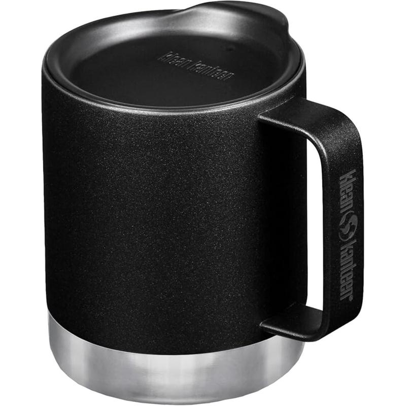 Klean Kanteen Camp Mug 12OZ (W/Tumbler Lid)(Black)