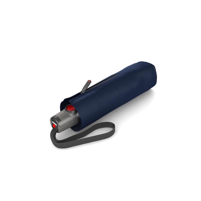 Knirps T.200 Medium Duomatic (UV Protection) - Navy / Black Inner Coating