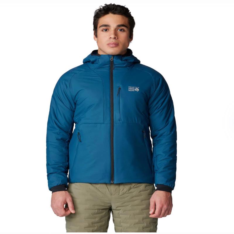 MEN'S KOR STASIS HOODY -Dark Caspian