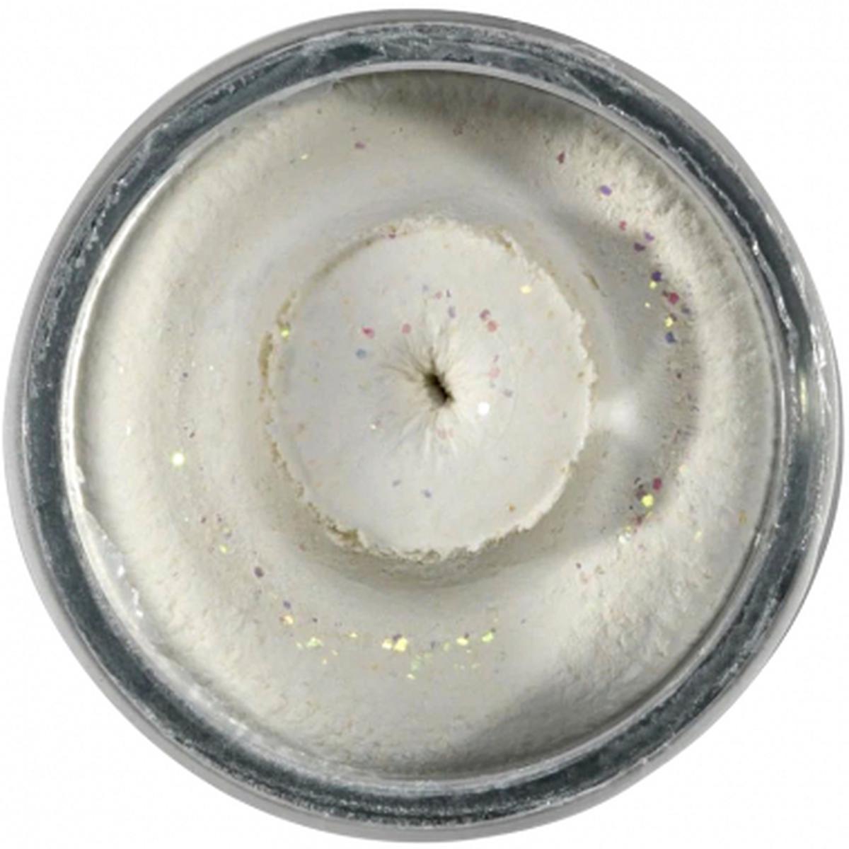 PowerBait Sinking Glitter Trout Dough (White Glitter)