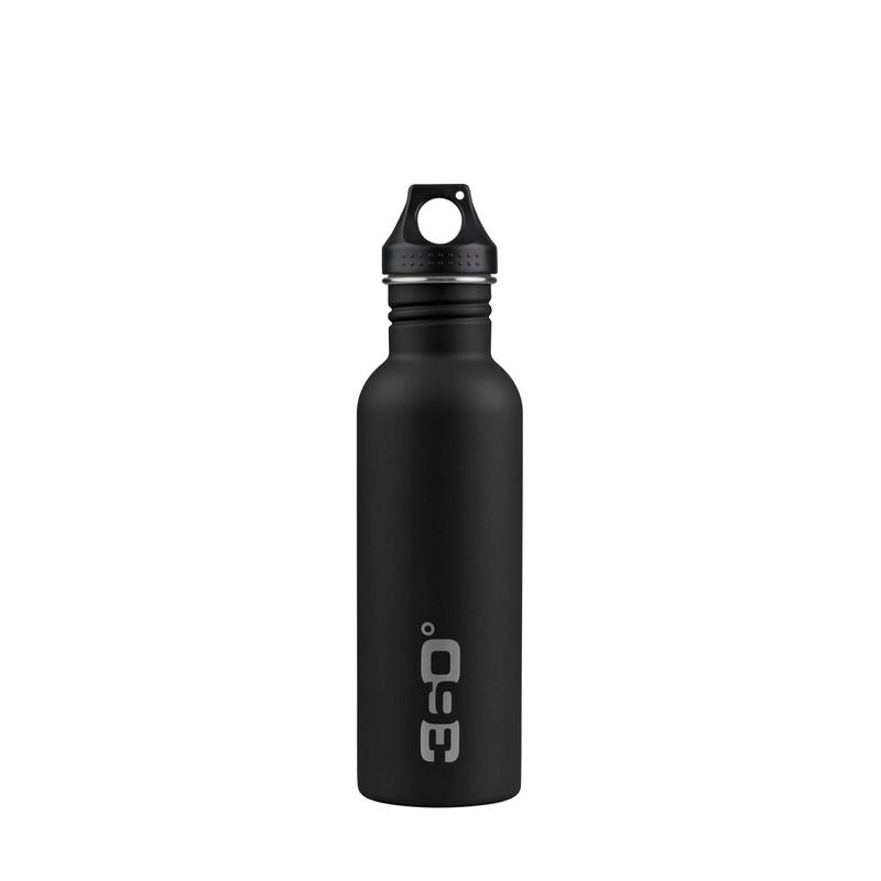 360 Degrees Single Wall Water Bottle 750ML (Matte Black)