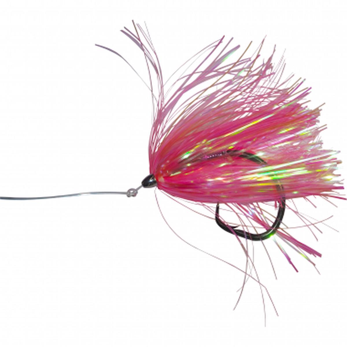 Halibut leader with Shirt Circle XXL (pink)
