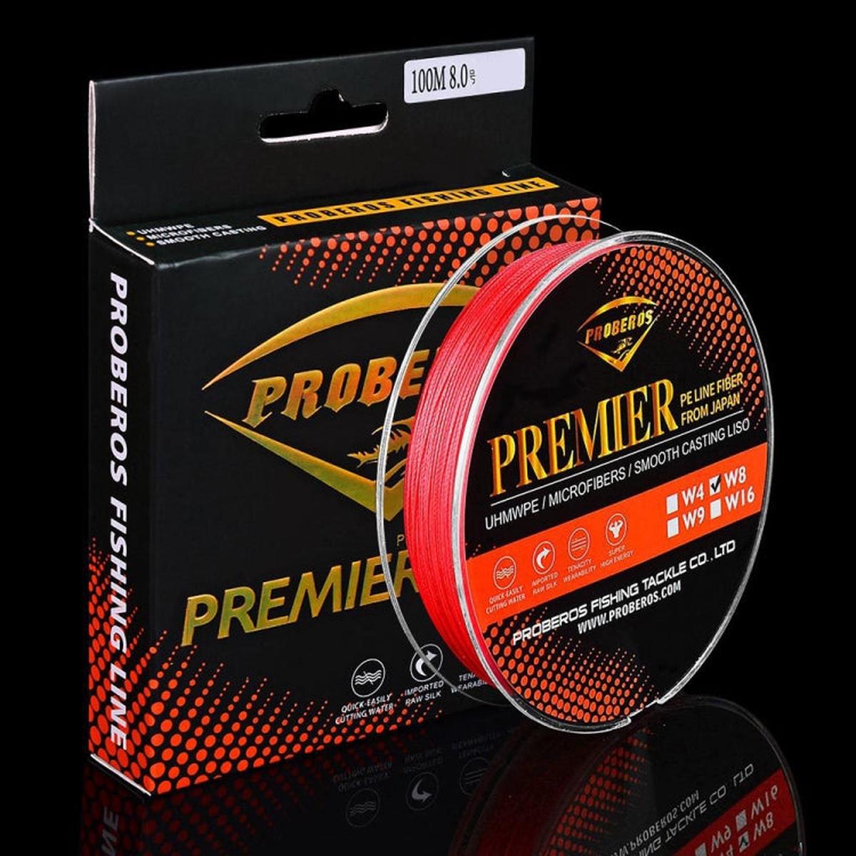 PROBEROS 8 Edited 100M Majestic Horse Fish Line, Line number: 1.0 / 15LB