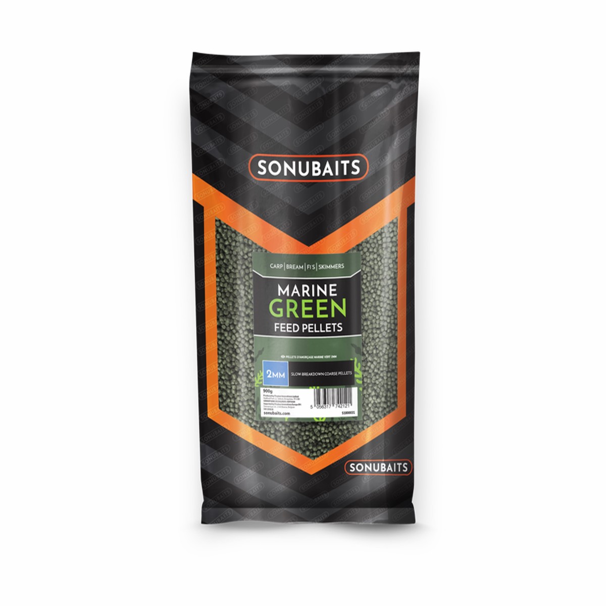Sonubaits Marine Green Feed Pellets 900g