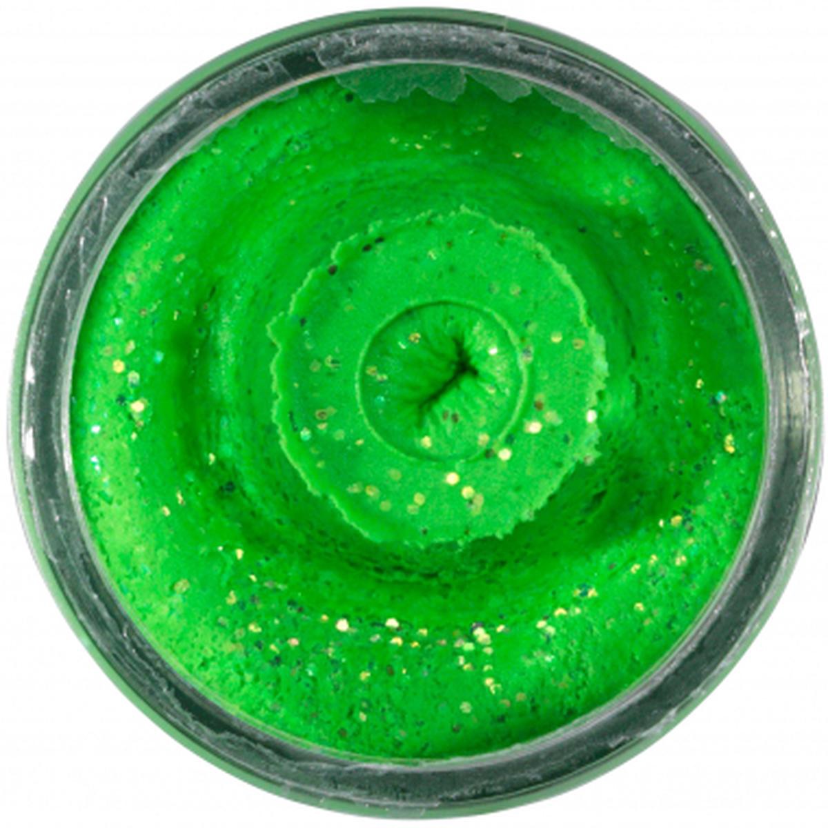 PowerBait Sinking Glitter Trout Dough (SpringLime Glitter)