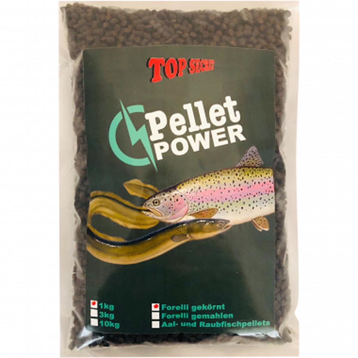 Predatory fish pelletsForelli (Forelli grained)