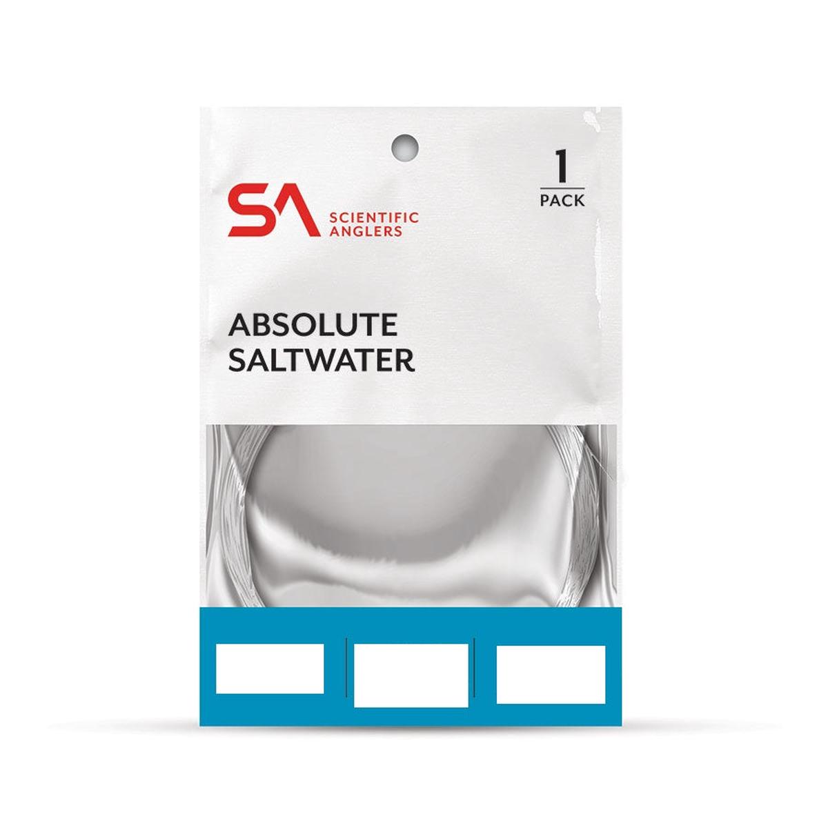 SCIENTIFIC ANGLERS ABSOLUTE SALTWATER SINGLE PACK 10' CLEAR