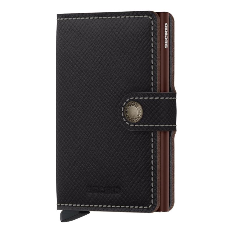 Secrid Miniwallet Saffiano - Brown