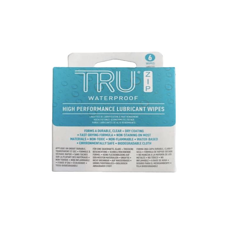 TruZip Lubricant Wipes - 6 Pack