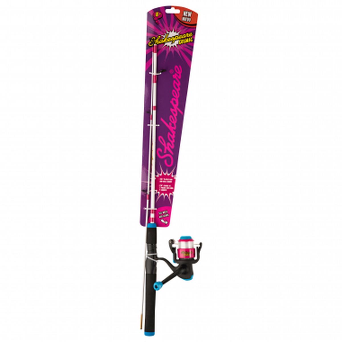 Spinning Combo Cosmic (pink, stationary reel)