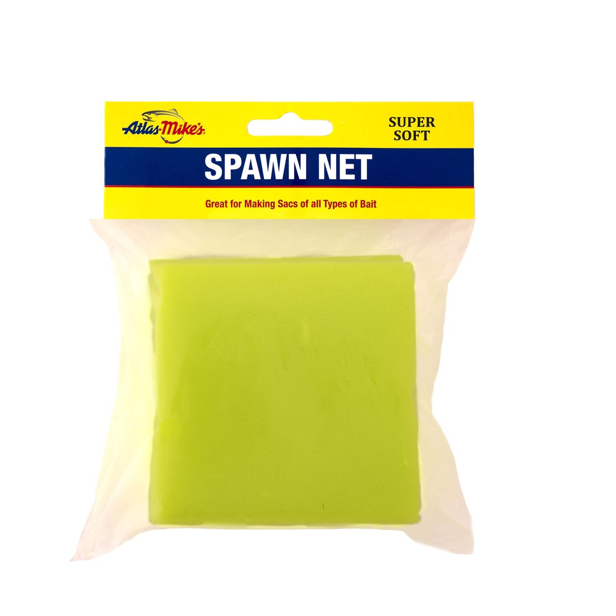Atlas Mikes Spawn Net 3 Squares Chartreuse