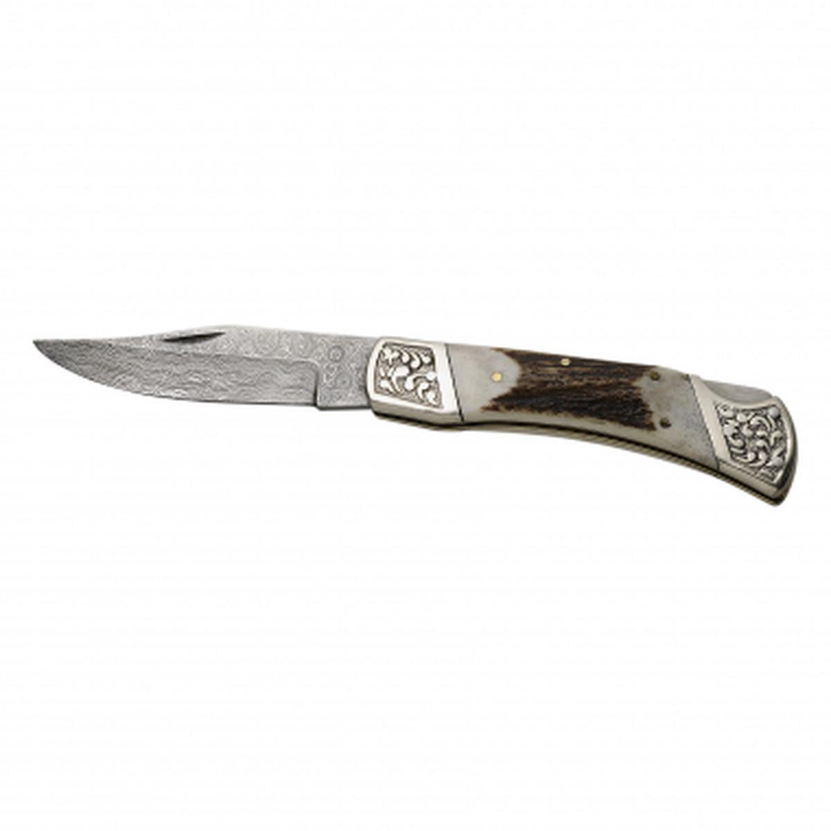 Damast Pocket Knife Markgraf