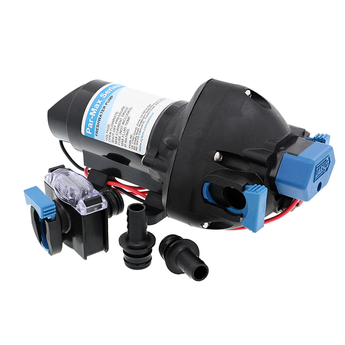 Jabsco J20-202 Par Max 3.0 Heavy Duty 12V 40PSI Water Pump