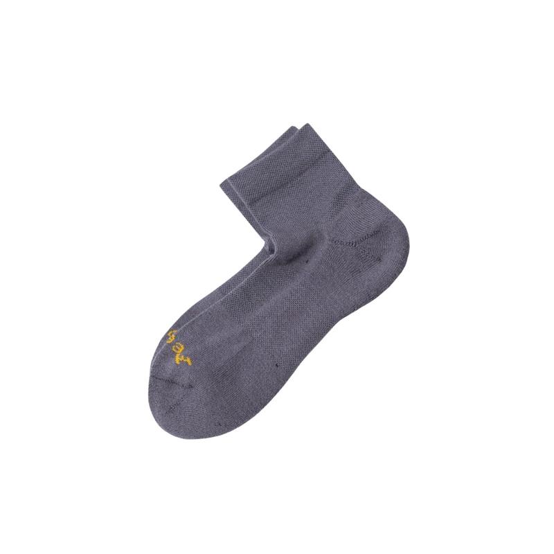 Paire Merino Wool-Blend Quarter Sock (Shadow) - S