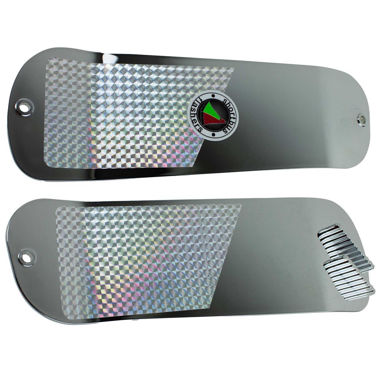 Shortbus Super Series Flashers | Dipped Silver Bullet; 11 in.