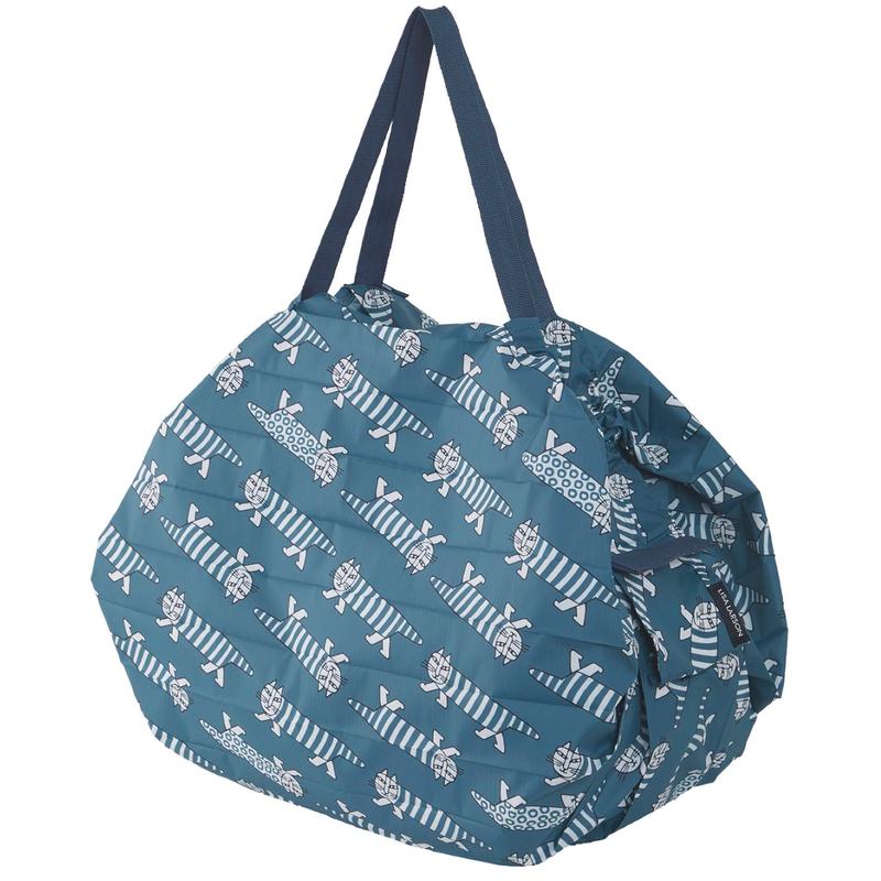 Shupatto X Lisa Larson Foldable Tote (M) - Navy