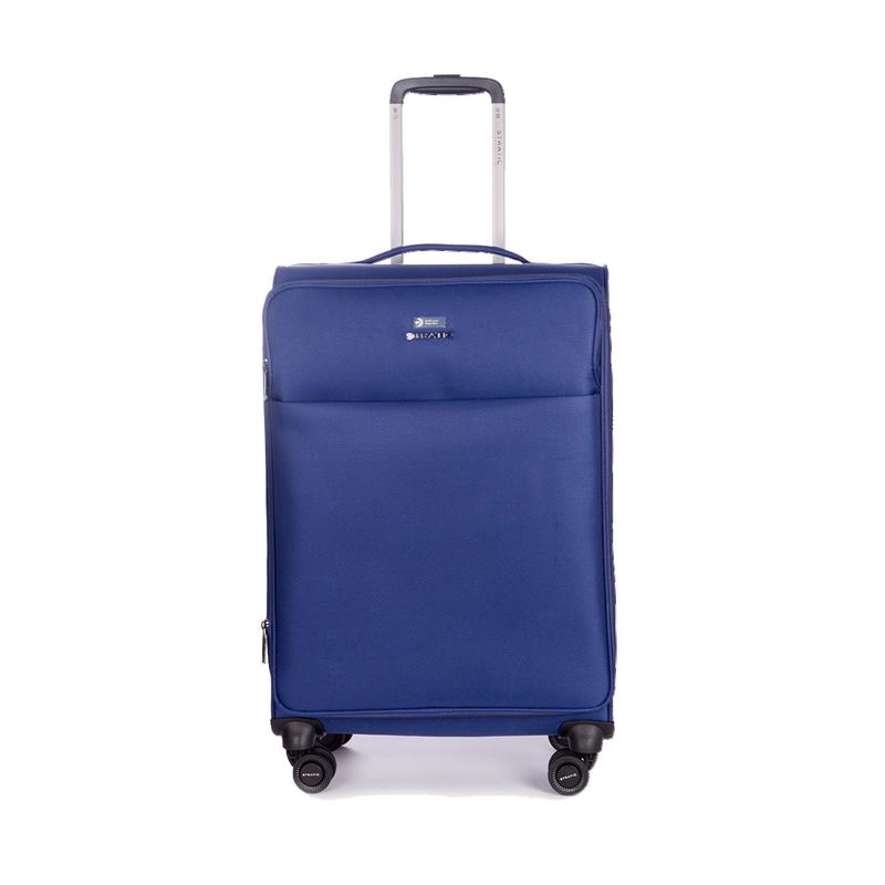 Stratic Light + Suitcase M With Front Access Opening - Navy