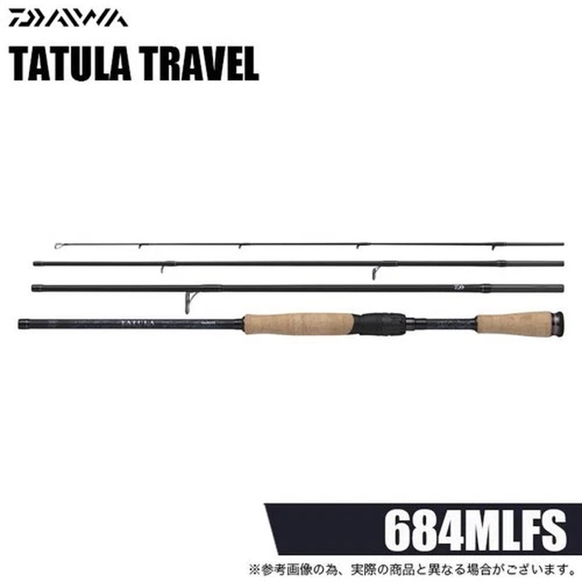 Daiwa 26 Tatula Travel 684MLFS (2026 Model) Spinning Model/4-Piece/Bass Rod