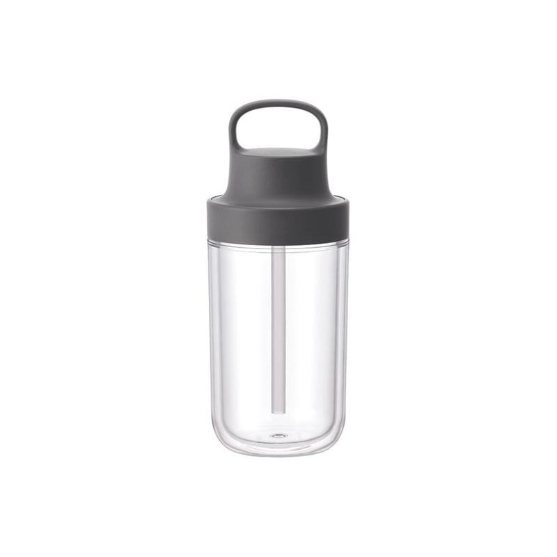 Kinto To Go Water Bottle 360ML - Dark Gray