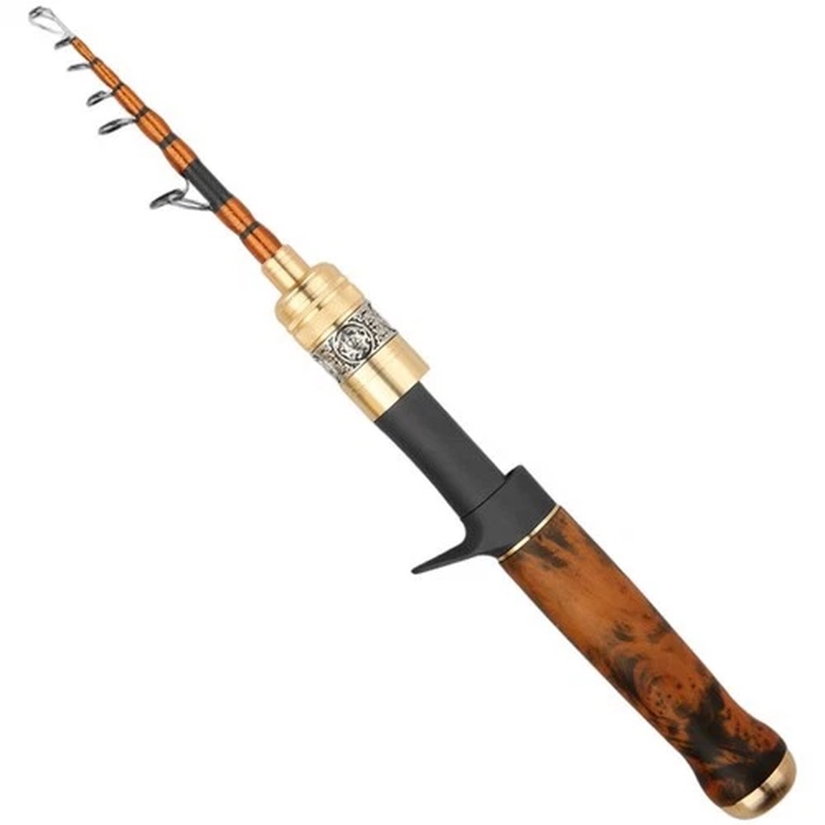 Carbon Lure Rod Retractable Fishing Rod Outdoor Fishing Multi-length Options