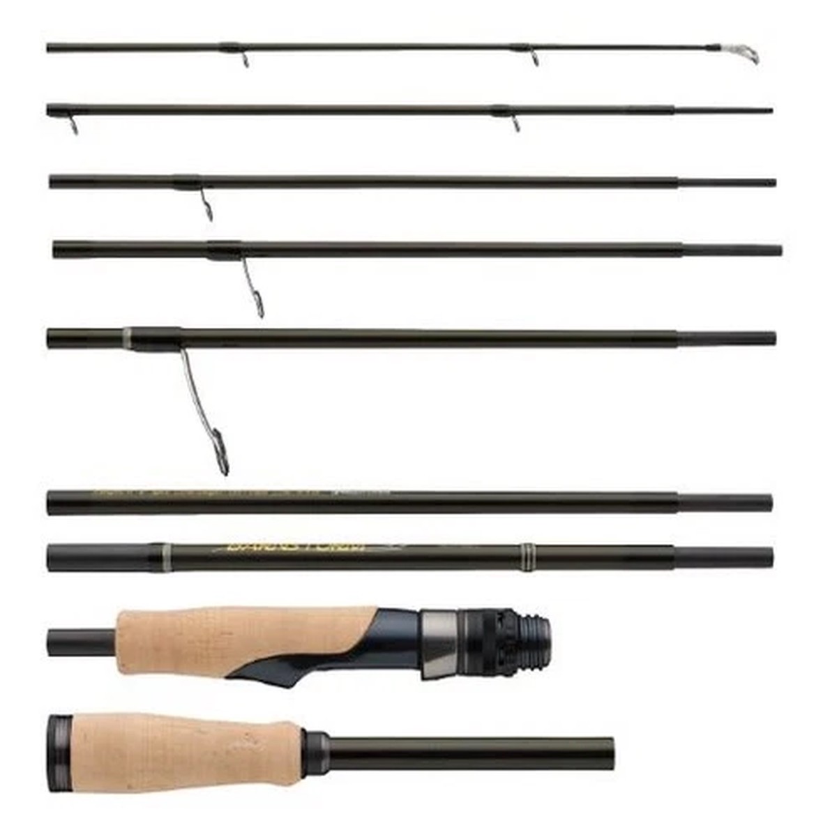 Major Craft Barnstorm Series Spinning Rod BSS 649L 9 Piece Travel (3237)