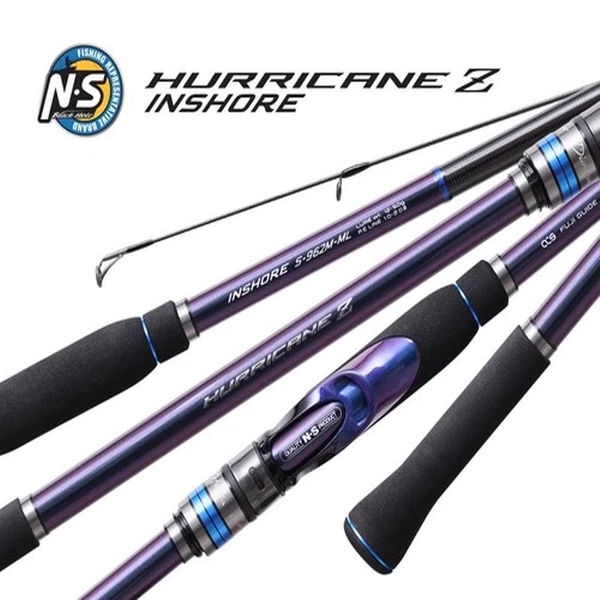 NS BLACKHOLE HURRICANE Z INSHORE ROD FOR SPINNING REEL