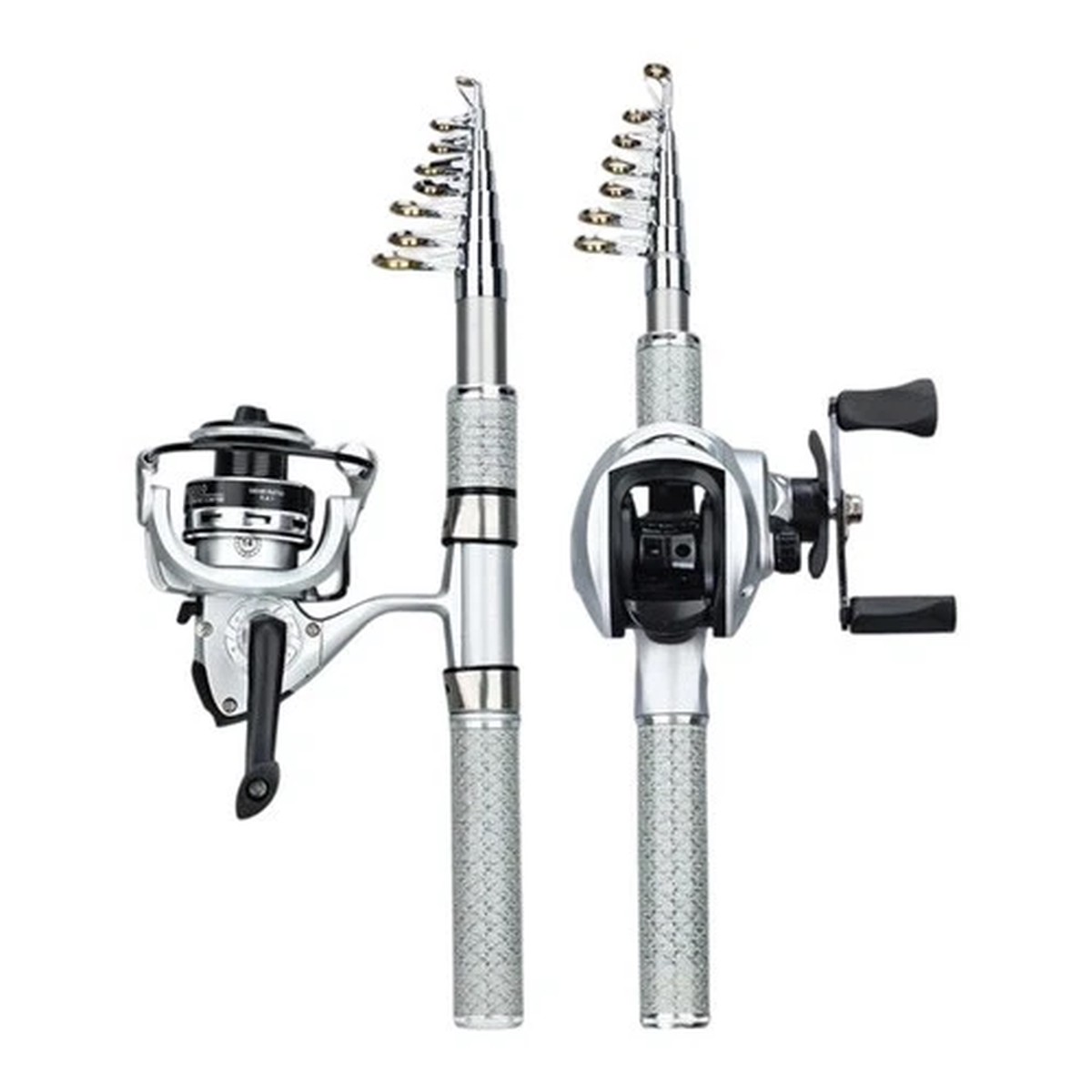 Portable Lure Rod Ultra Short Fishing Rod High Density Carbon Construction