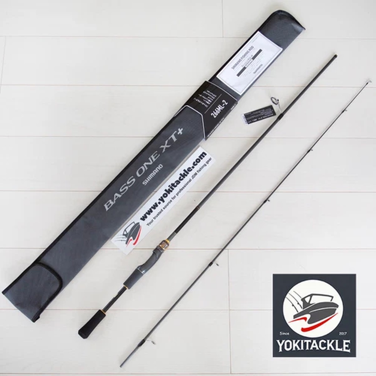 Shimano BASS ONE XT+ 266ML-2 Spinning Rod for Bass Shipping From JAPAN