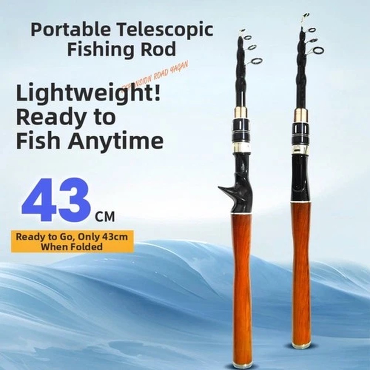 Ultralight ML Carbon Fiber Fishing Rod Telescopic Casting 1 6M to 2 1M