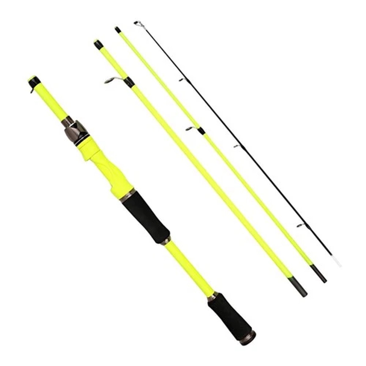 1.8m Carbon Fishing Rod 5 Section Ultra Light Travel Fishing Rod for Lakes