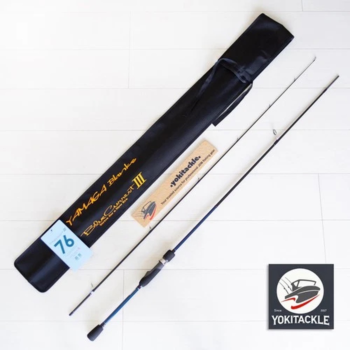 YAMAGA Blanks BlueCurrent 76 Stream Spinning Rod-Watch Product Video