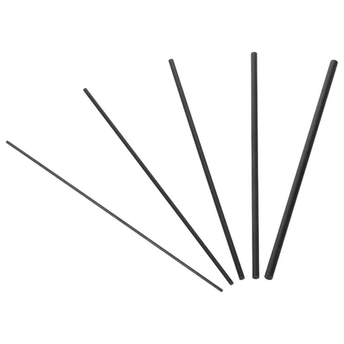 5Pcs Carbon Fiber Fishing Rod Repair for Bait Casting and Spinning