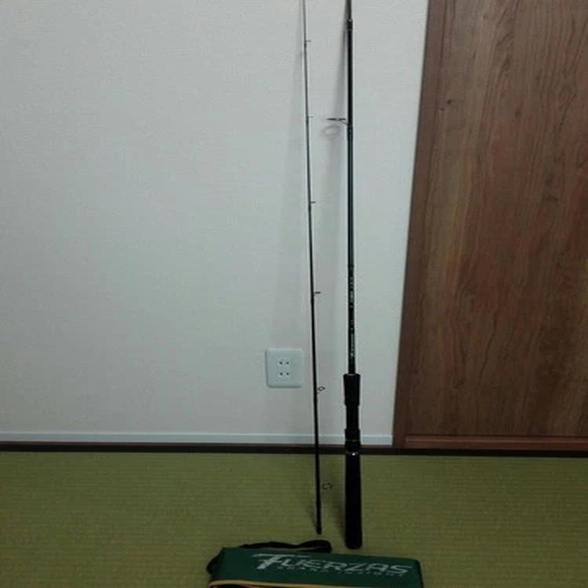 Daiko FUERZAS FZ-76MLAF Spinning Rod Green Mica Accent Excellent Used