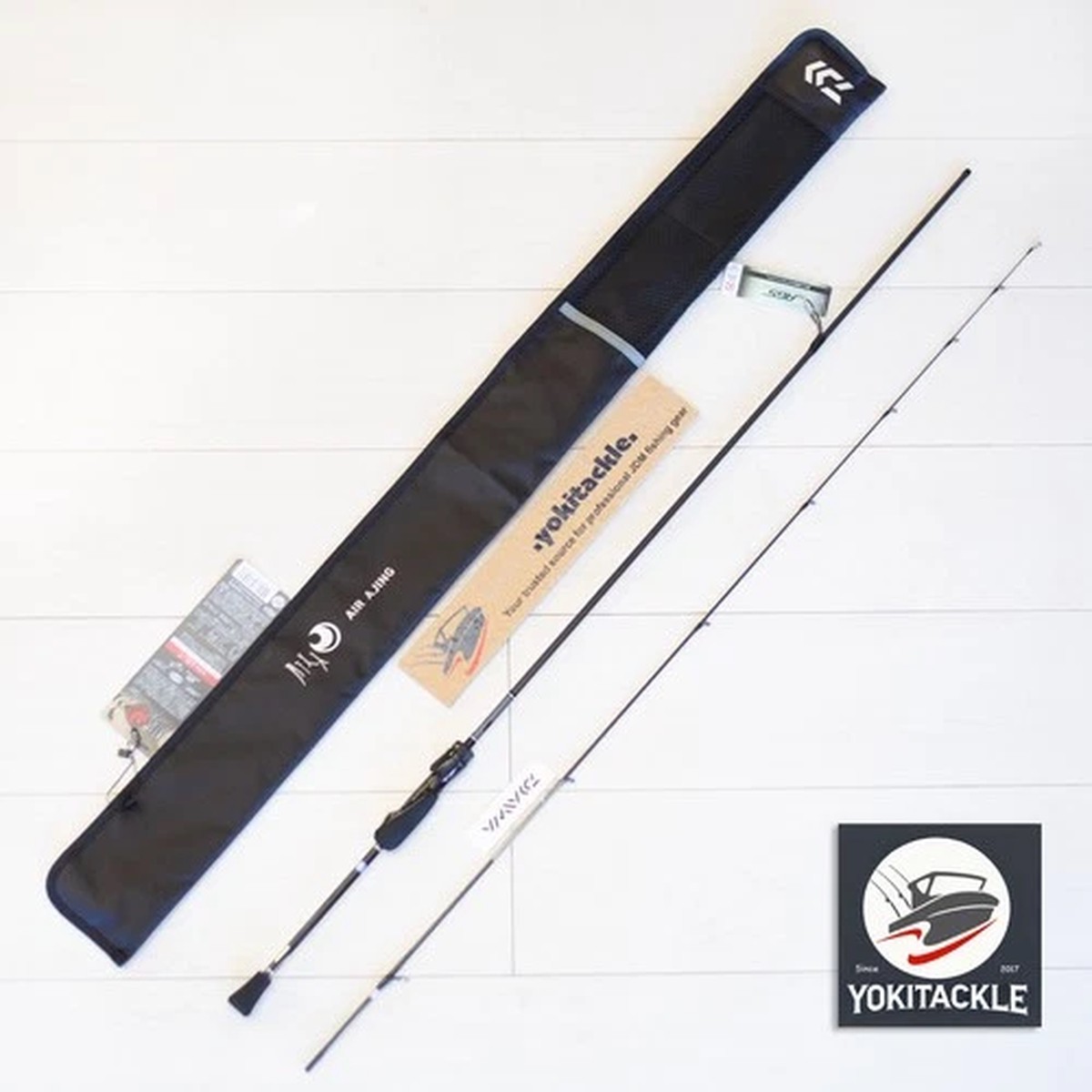 Daiwa GEKKABIJIN AIR AJING 63L-T - W Spinning Rod Shipping From JAPAN