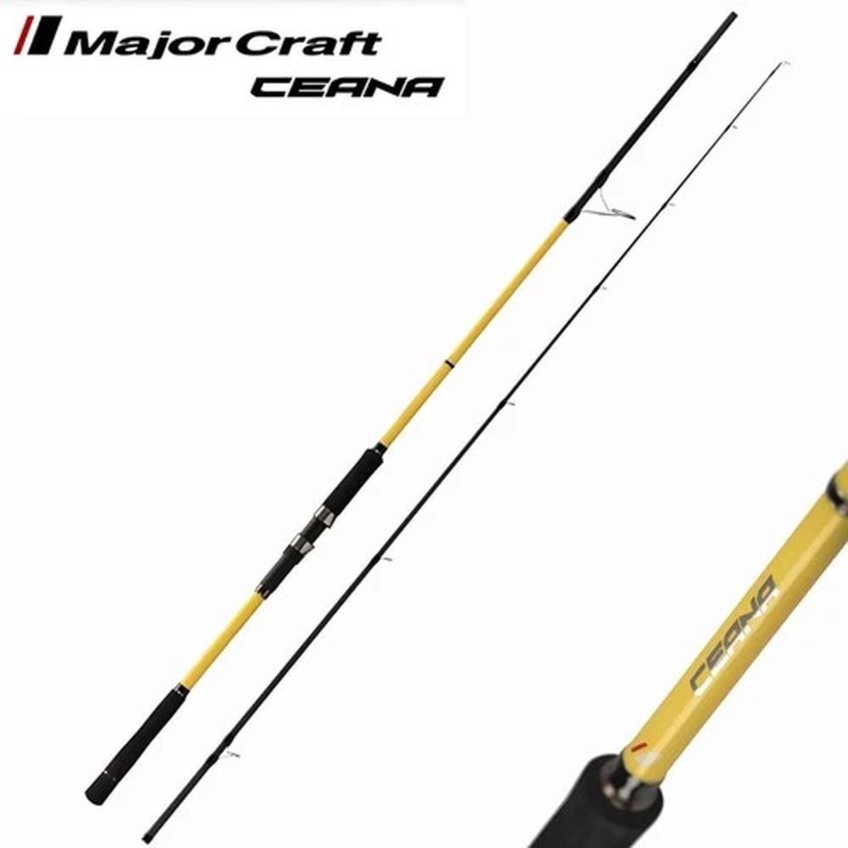 MAJOR CRAFT Spinning Rod Model CEANA YELLOW CNYS-792M/HR