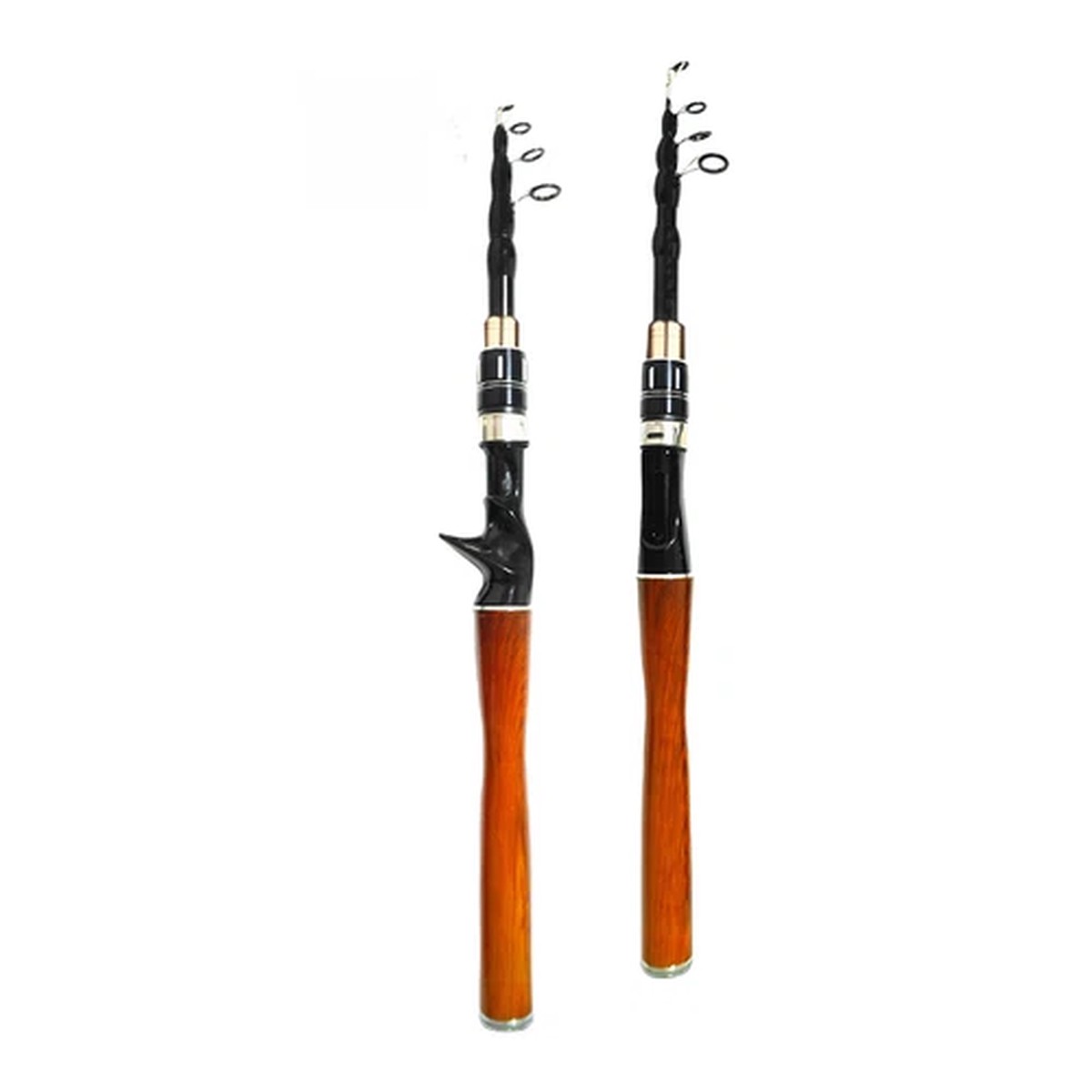 ML Telescopic Fishing Rod Carbon Fiber Foldable Spin and Casting 1 6M 1 8M 2 1M